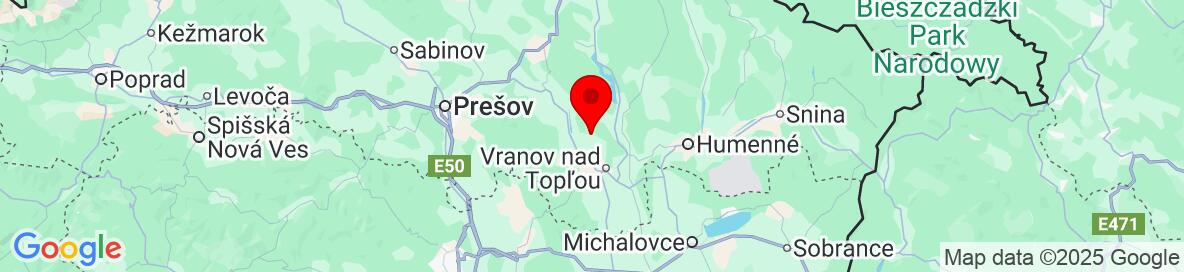 Merník, Vranov nad Topľou District, Prešov Region, Slowakei