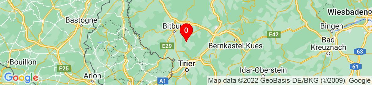 Map of Preist, Rheinland-Pfalz, Deutschland. Weitere detaillierte Karte ist nur für registrierte Benutzer. Bitte registrieren oder einloggen.