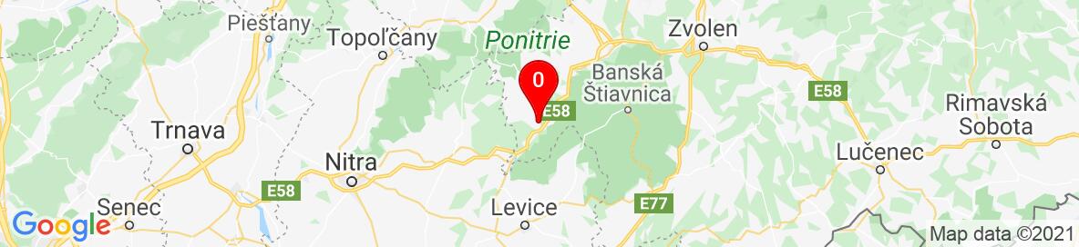 Map of Nová Baňa, Žarnovica District, Banská Bystrica Region, Slovakia. Weitere detaillierte Karte ist nur für registrierte Benutzer. Bitte registrieren oder einloggen.
