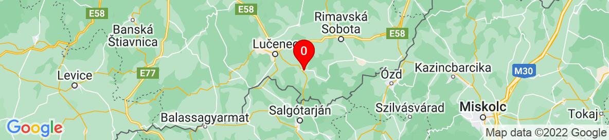 Map of Fiľakovo, Okres Lučenec, Banskobystrický kraj, Slowakei. Weitere detaillierte Karte ist nur für registrierte Benutzer. Bitte registrieren oder einloggen.